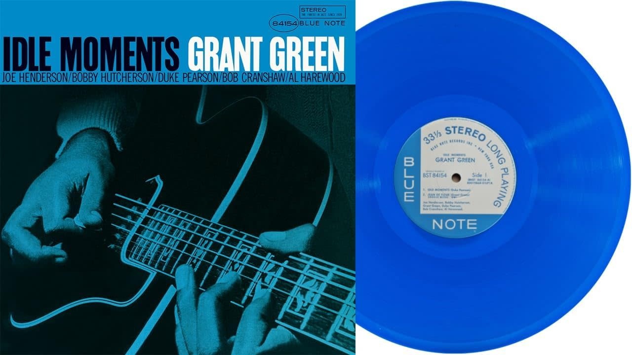 Grant Green – Idle Moments LP (2024 Reissue, Blue Color Vinyl, Blue Note 85 Series)