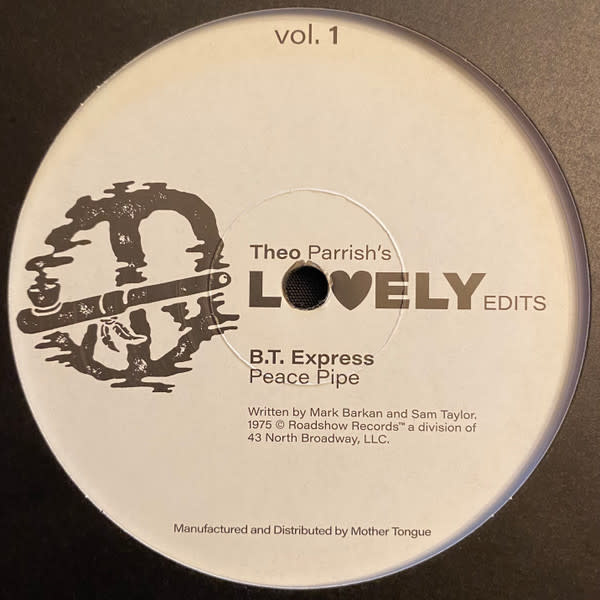 Theo Parrish – Theo Parrish’s Lovely Edits Vol 1 12" (2024, Lovely Edits)