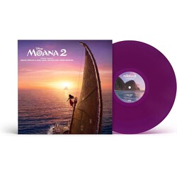 Abigail Barlow & Emily Bear, Opetaia Foa'i, Mark Mancina – Moana 2 LP (2025, Vibrant Violet Vinyl, Walt Disney Records)