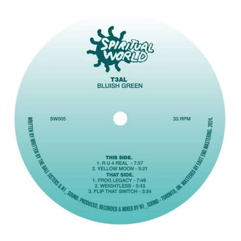 T3AL – Bluish Green 12" (2024, Spiritual World)