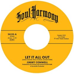 Jimmy Conwell / The Exits – Let It All Out / I'm So Glad 7" (2024, Soul Harmony)