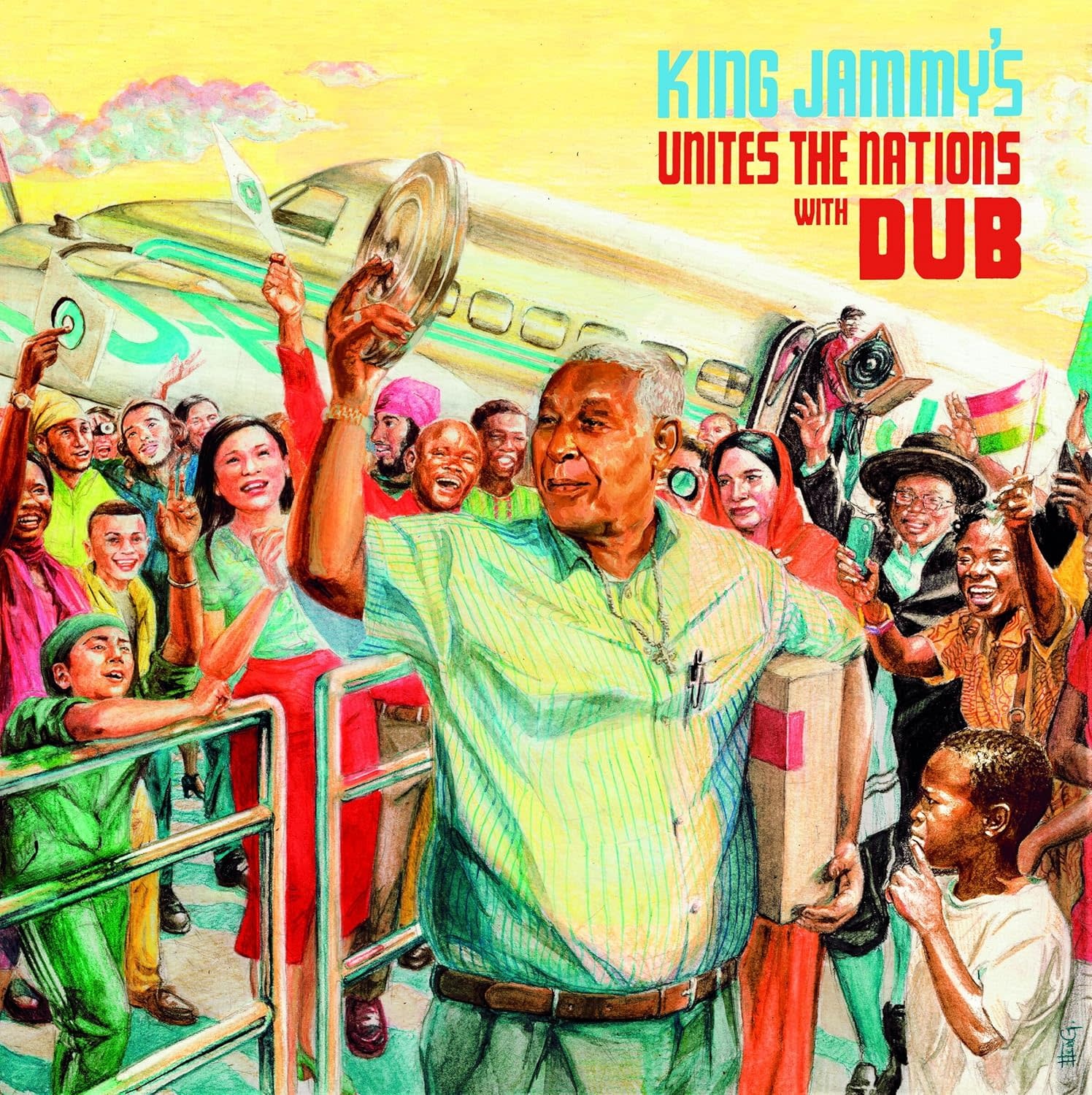King Jammy – King Jammy's Unites The Nations With Dub LP (2024, Greensleeves Records)