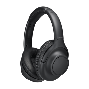 Audio-Technica ATH-S300BT Wireless Headphones *Noise Cancelling + 90hr Battery [BLACK]