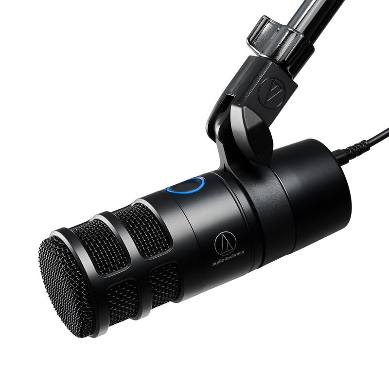 Audio-Technica AT2040USB Hypercardioid Dynamic USB Microphone Black