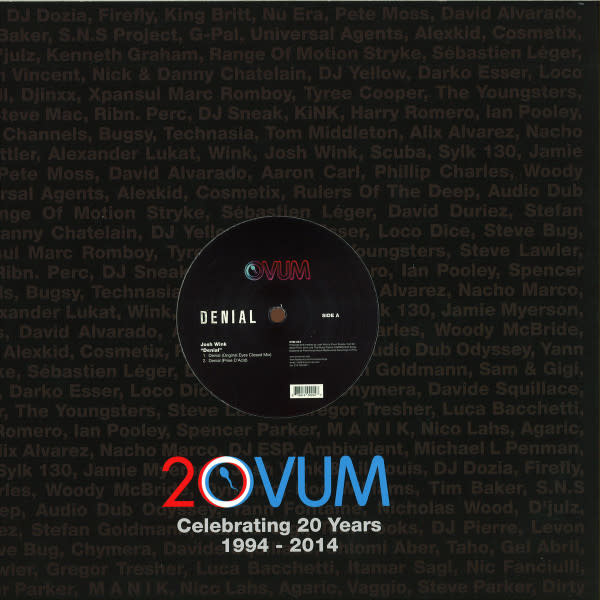 Josh Wink – Denial 12" (2014, Ovum Recordings)