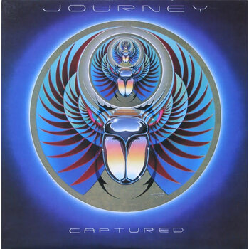 (VINTAGE) Journey - Captured 2LP+ POSTER [VG] (1981,Canada)
