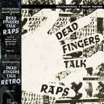 SaltChunkJerry & Rahiem Supreme - Dead Fingers Talk Raps/Retro LP (2025, Beige Vinyl)