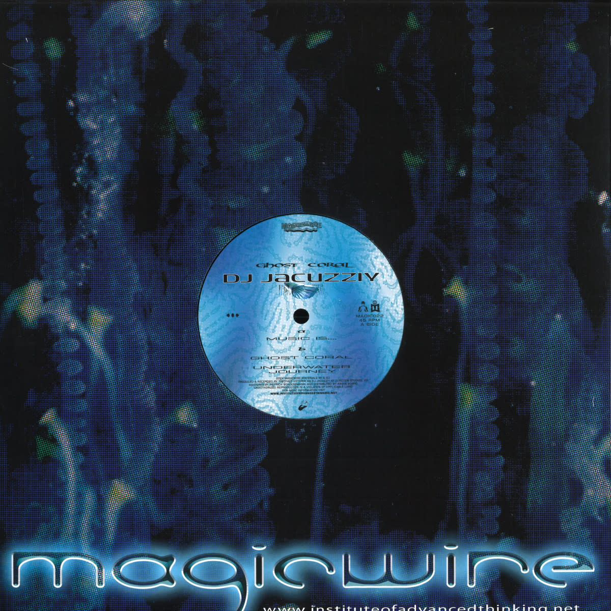 DJ Jacuzziy – Ghost Coral 12" (2025, Magicwire)
