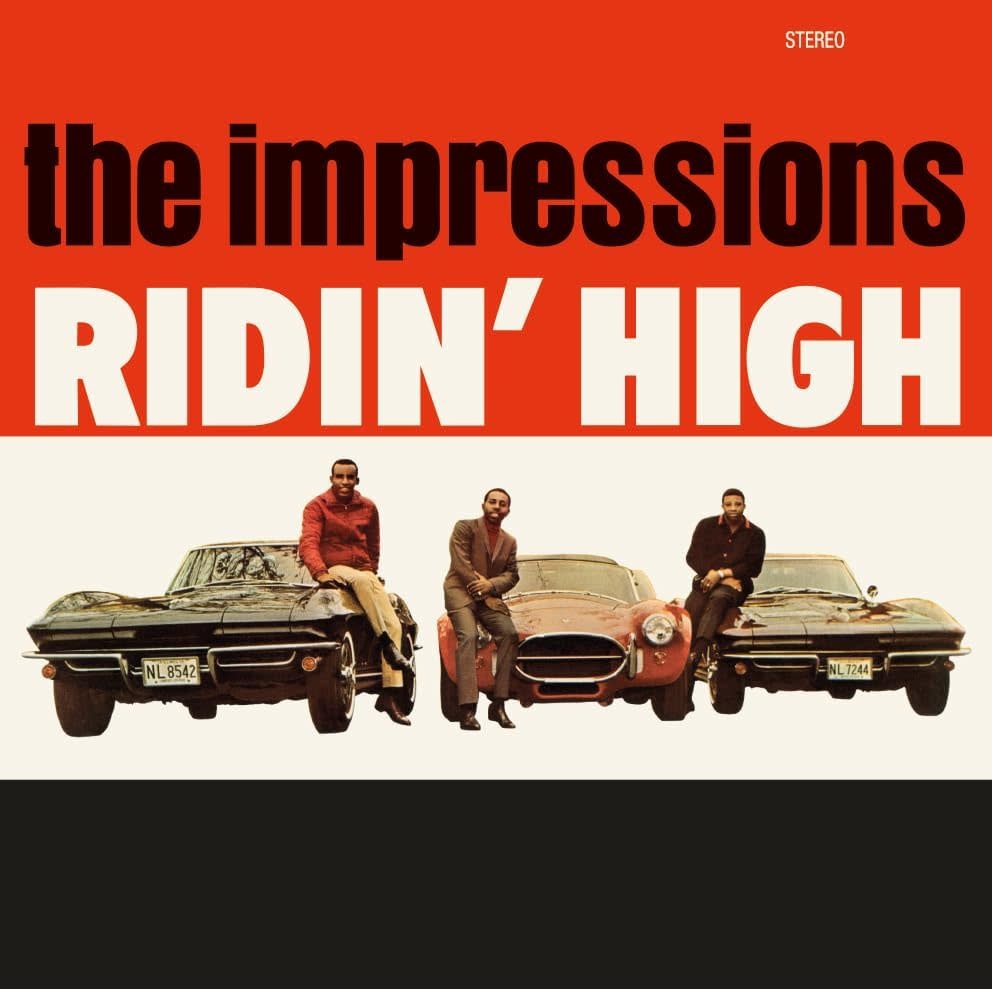 The Impressions - Ridin' High LP (2025 Reissue, Elemental)