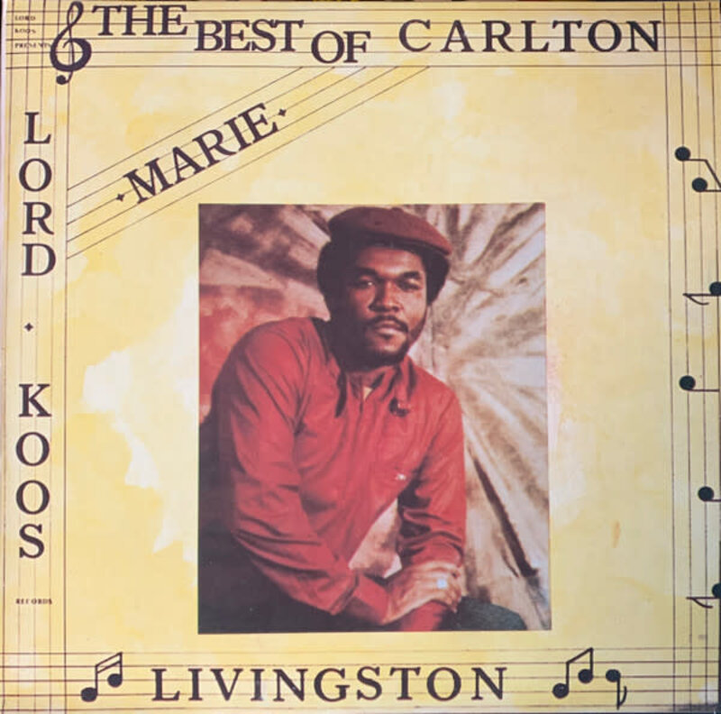 Carlton Livingston – Marie - The Best Of Carlton Livingston LP (2024 Reissue, Marble Grey Vinyl, Abraham)
