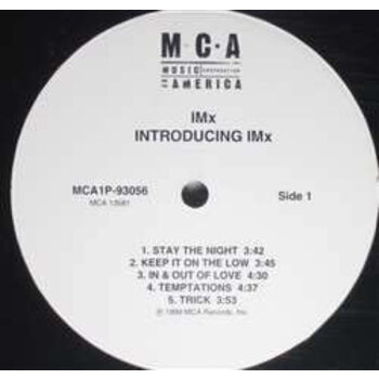 (VINTAGE) IMx - Introducing IMx 12" [Cover,Disc:VG+]
