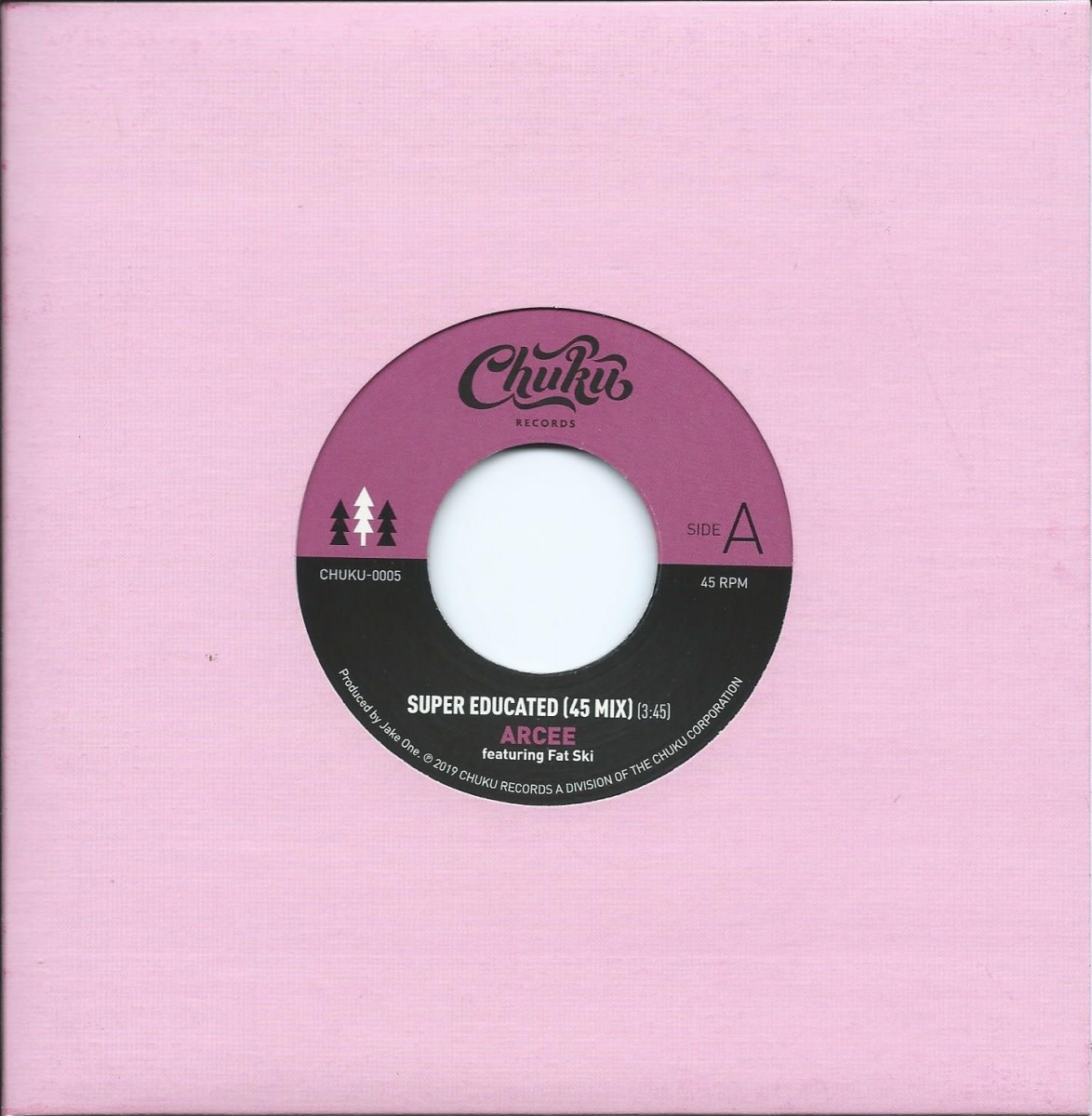Arcee featuring Fat Ski - Super Educated (45 Mix) 7"