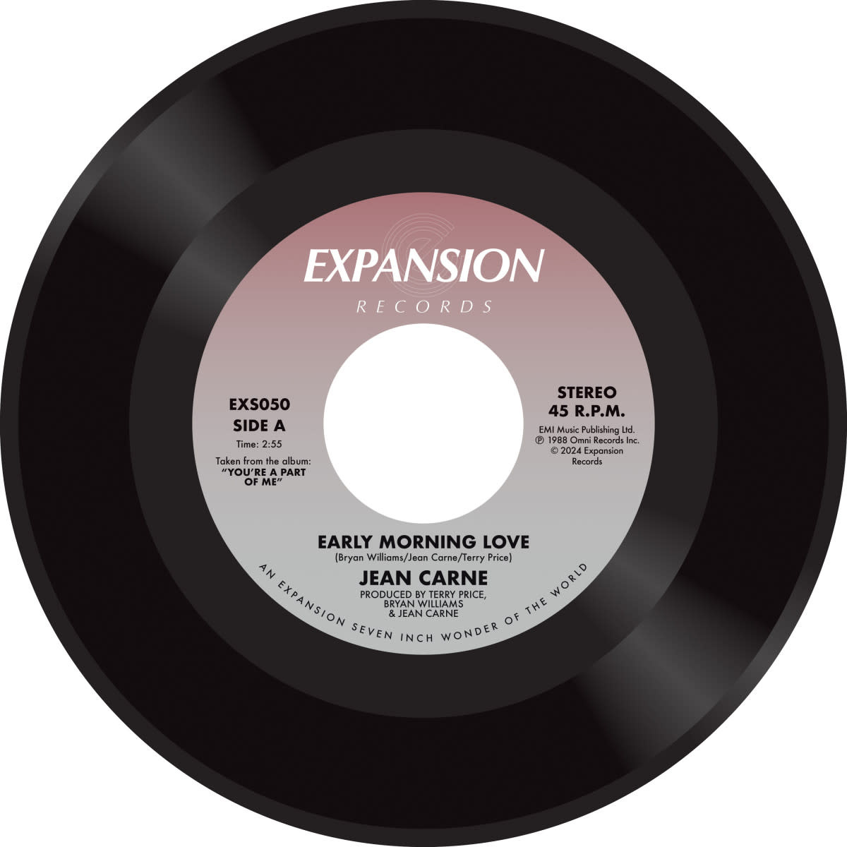 Jean Carne – Heartache / Early Morning Love 7" (2025 Reissue, Expansion)