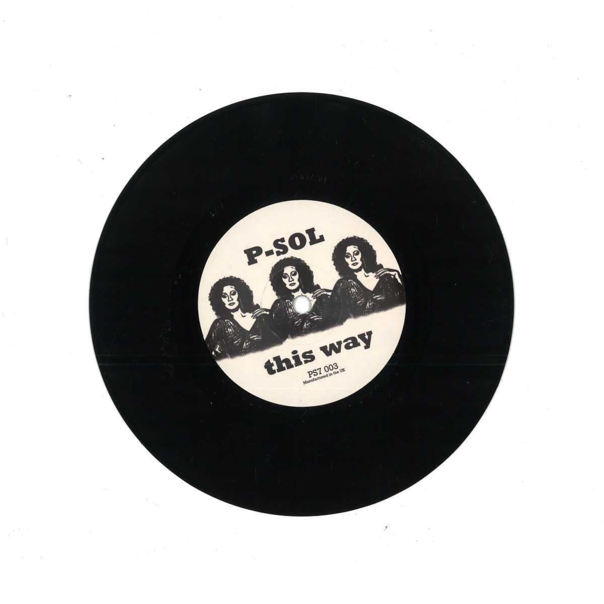 P-Sol – This Way 7" (2025, PS7)