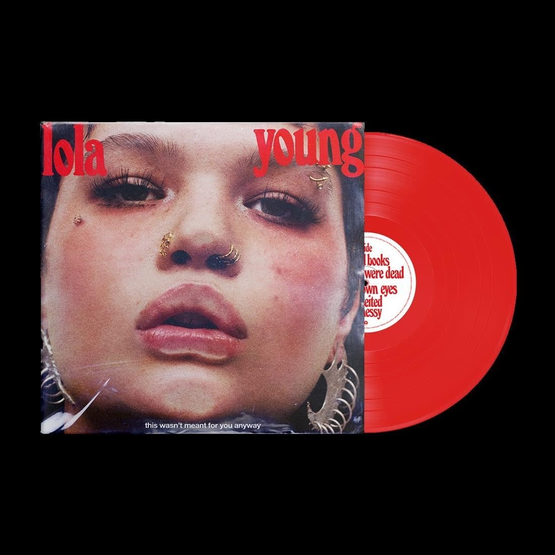 Lola Young – This Wasn't Meant For You Anyway LP (2025, Red Transparent Vinyl, Island Records)