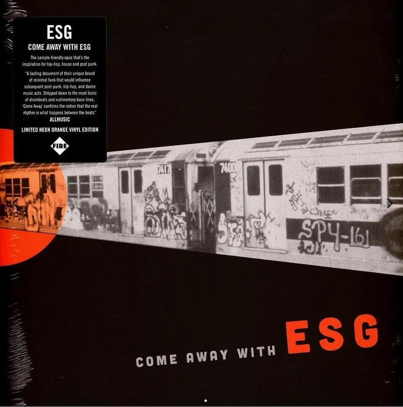 ESG – Come Away With ESG LP (2025 Reissue, Neon Orange Vinyl, Fire Records)