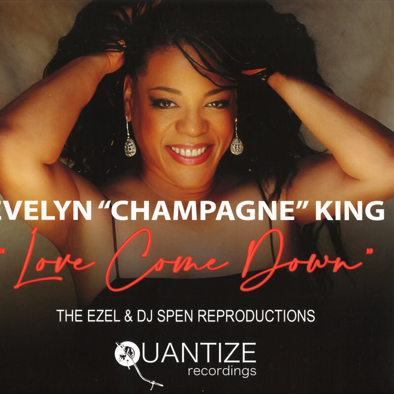 Evelyn "Champagne" King – Love Come Down (Ezel & DJ Spen Reproduction) 12" (2025, Quantize Recordings)
