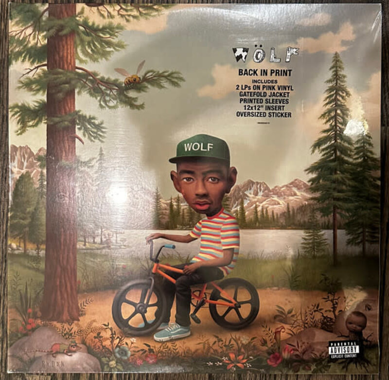 Tyler, The Creator - Wolf 2LP (2023 Reissue), Pink Vinyl