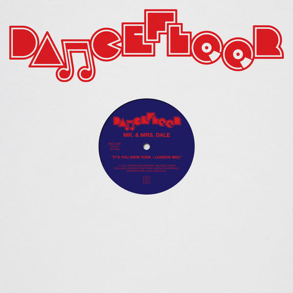 Mr. & Mrs. Dale – It's You 12" (2025 Repress, Emotional Rescue)