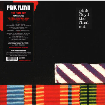 Pink Floyd - The Final Cut LP (2017 Reissue), 180g