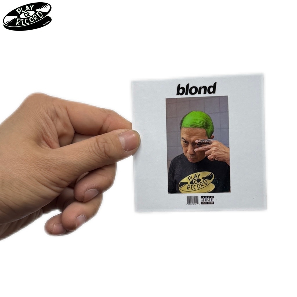 (STICKER) Play De Record "Eugene as Frank Ocean Blond" [MEDIUM 3"]