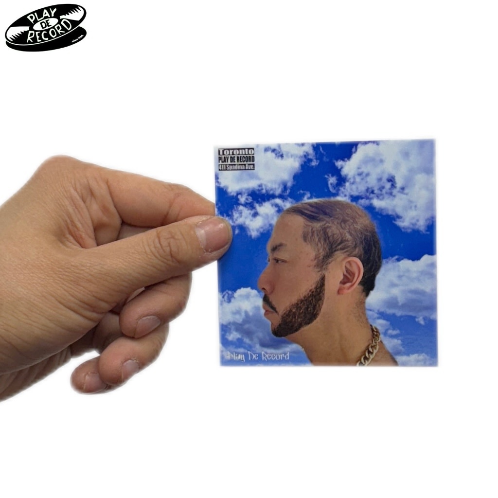 (STICKER) Play De Record "Eugene as Drake" [MEDIUM 3"]
