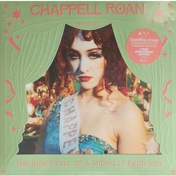 Chappell Roan - The Rise & Fall Of A Midwest Princess 2LP (2024 Reissue), Peach Vinyl, 1 Year Anniversary