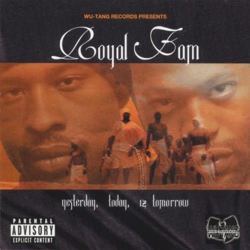 Royal Fam – Yesterday, Today, Iz Tomorrow LP (2025 Reissue, Orange Black Smoke Vinyl, de Rap Winkel Records)