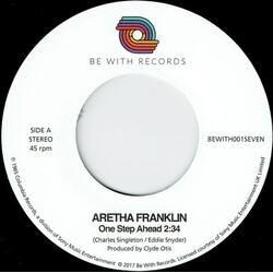 Aretha Franklin – One Step Ahead 7" (2025 Repress, Be With Records)