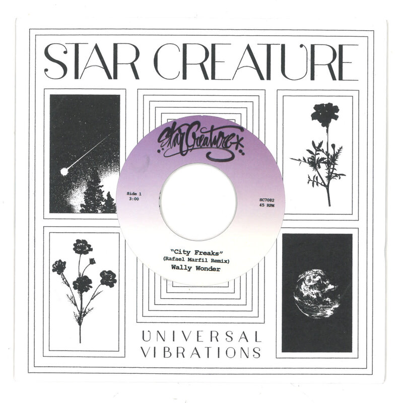 Wally Wonder – City Freaks (Rafael Marfil Remix) 7" (2025, Star Creature)