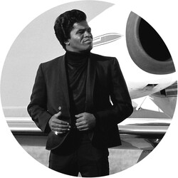 James Brown - Black & White Slipmat