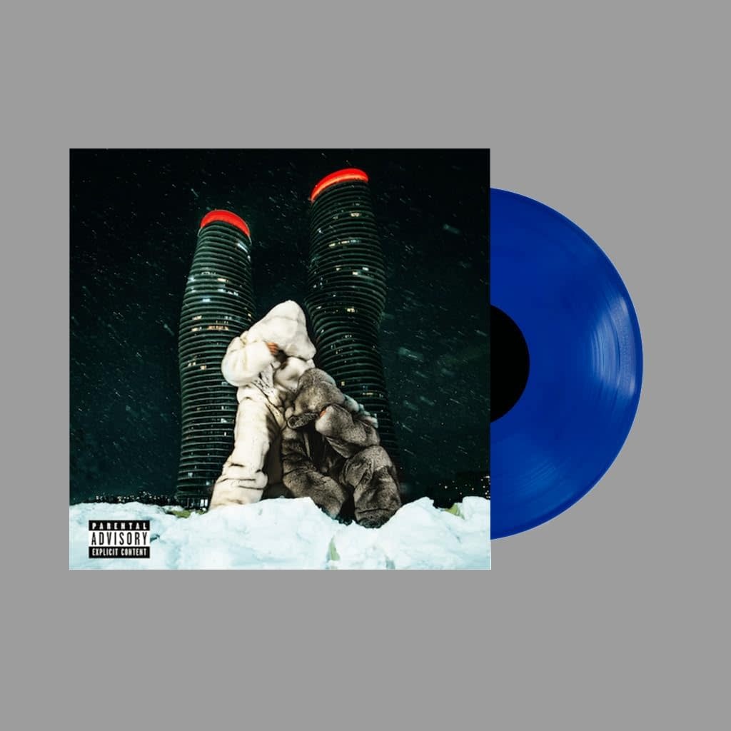 PARTYNEXTDOOR & Drake – $ome $exy $ongs 4 U 2LP (2025, Blue Marbled Vinyl, OVO Sound)