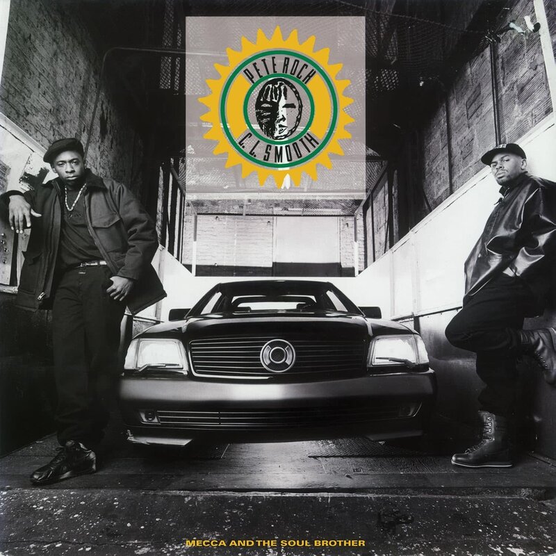 Pete Rock & C.L. Smooth – Mecca And The Soul Brother 2LP (2024 Reissue, Translucent Yellow Vinyl, Music On Vinyl)