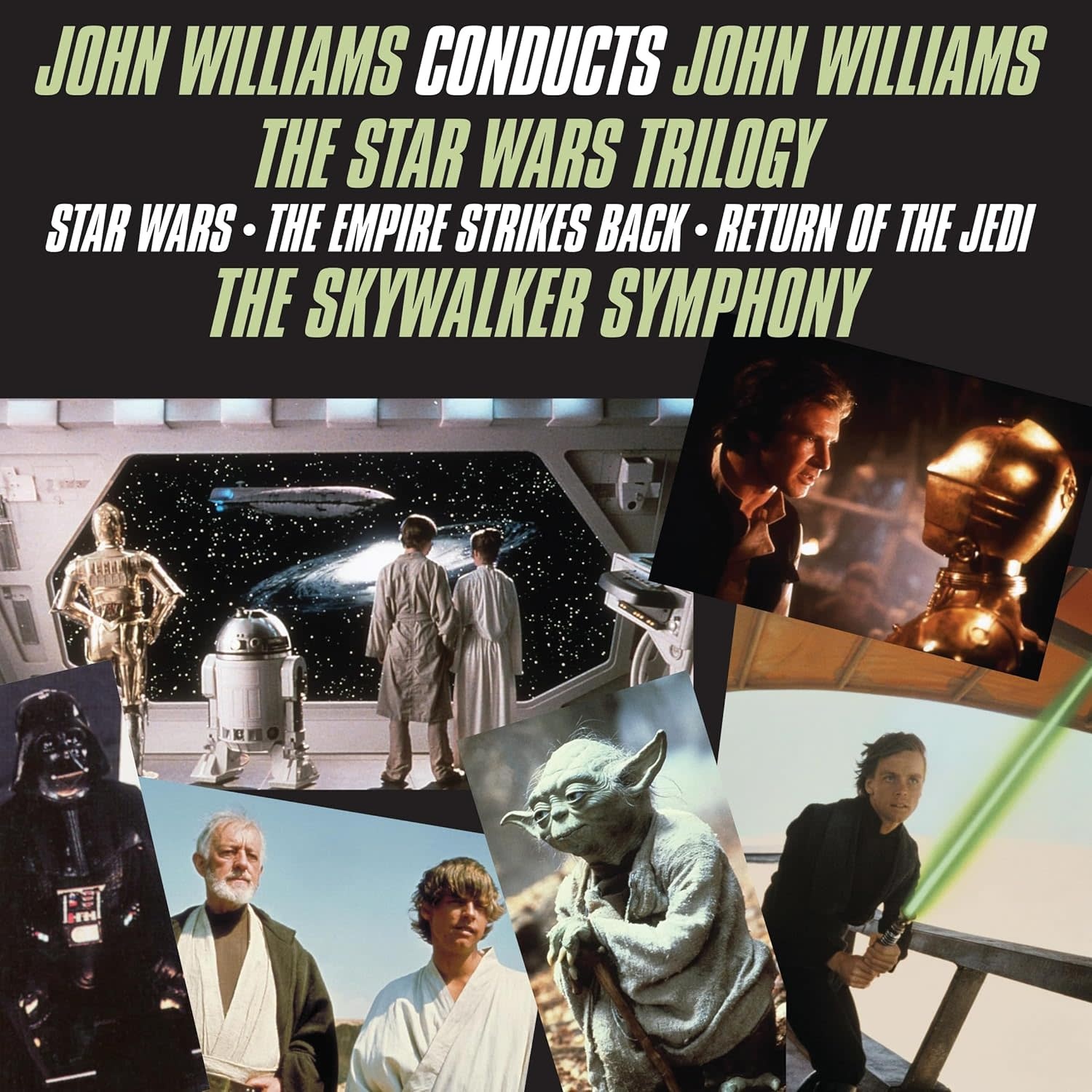 John Williams Conducts John Williams – The Star Wars Trilogy (Star Wars • The Empire Strikes Back • Return Of The Jedi) 2x12" (2025 Reissue, Music On Vinyl)