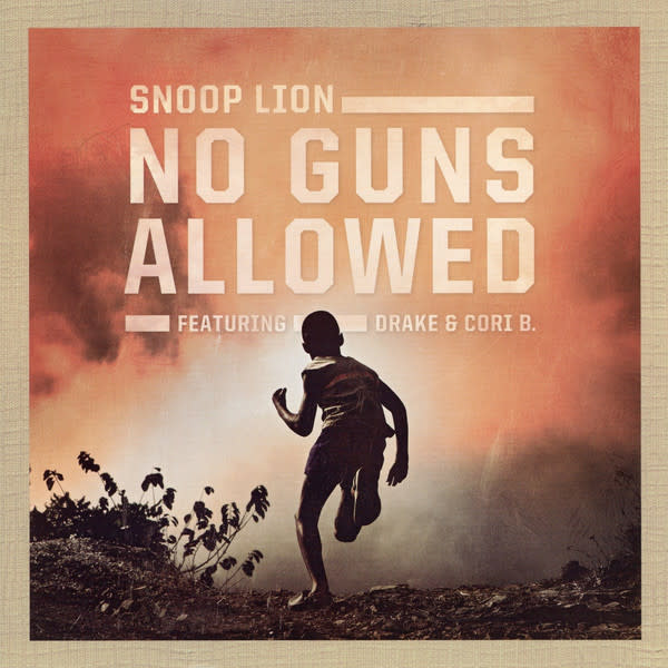 Snoop Lion – No Guns Allowed 7" (2013, RCA)