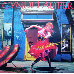 (VINTAGE) Cyndi Lauper - She's So Unusual LP [Cover,Disc:VG+](1983,Canada)