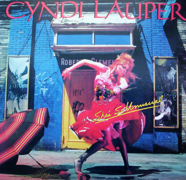 (VINTAGE) Cyndi Lauper - She's So Unusual LP [Cover,Disc:VG+](1983,Canada)