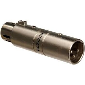 HOSA [GLT-255] XLR (Female) to XLR (Male) Ground Lift Hum Stopper Audio Adaptor