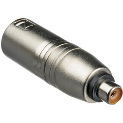 HOSA [GXM-133] RCA (female) to XLR (male) Audio Adapter