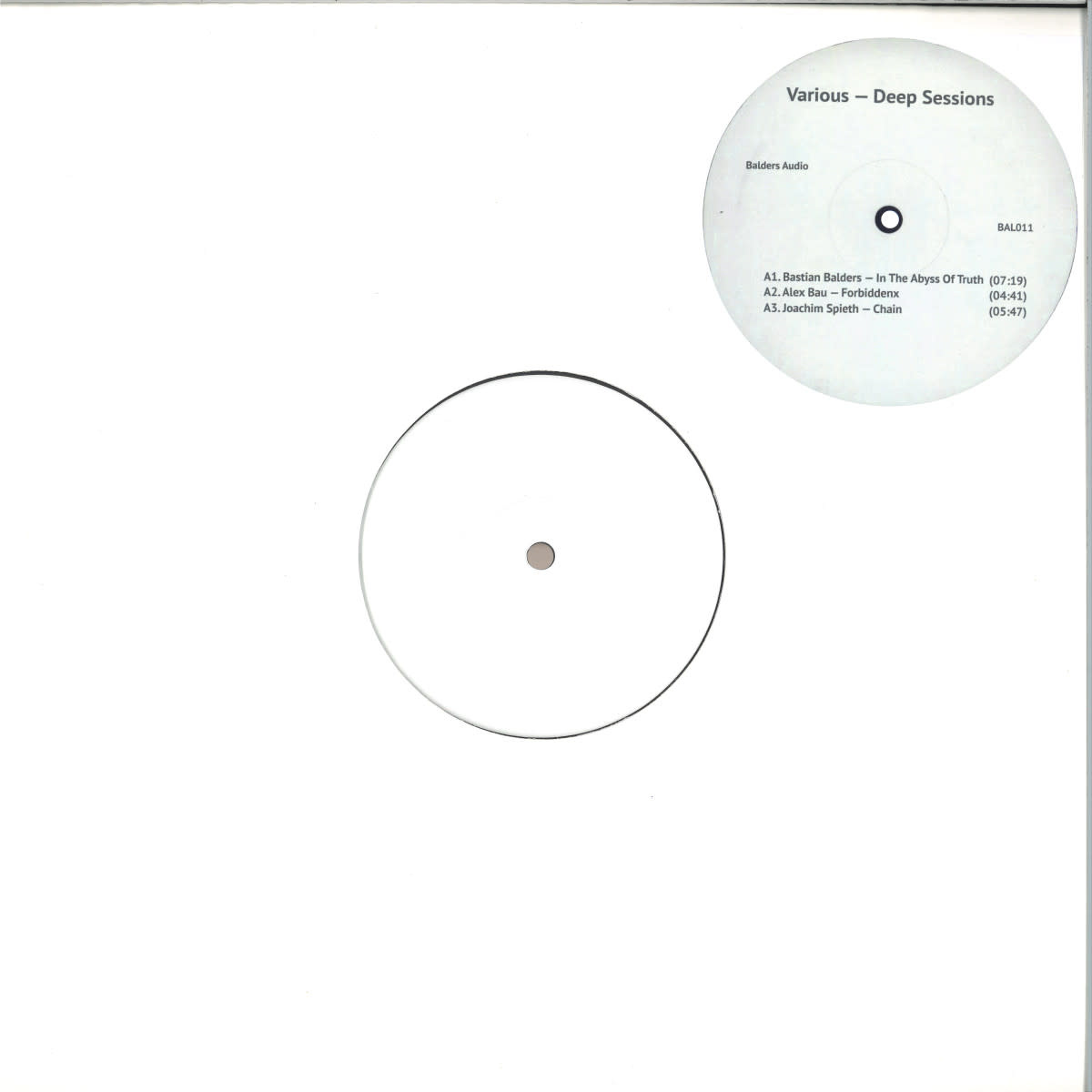 Various – Deep Sessions 12" (2025, Marbled Vinyl, Balders Audio)