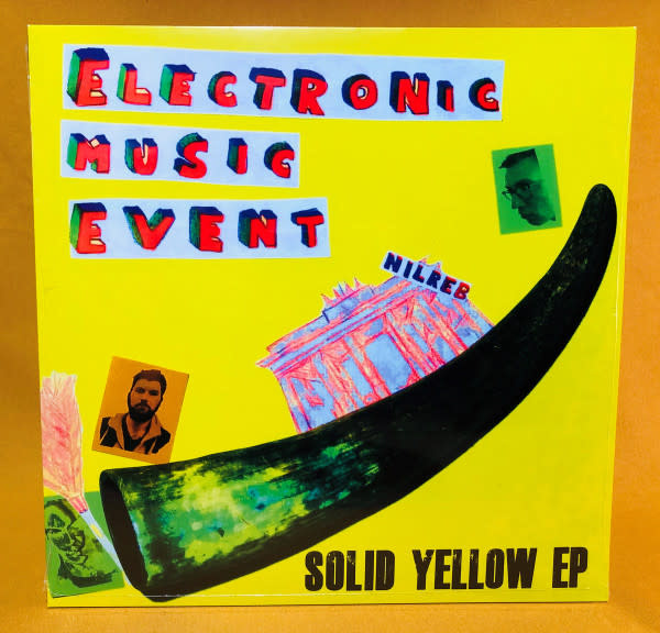 Various – Solid Yellow EP 12" (2019, Yellow Vinyl, Electronic Music Event Records)