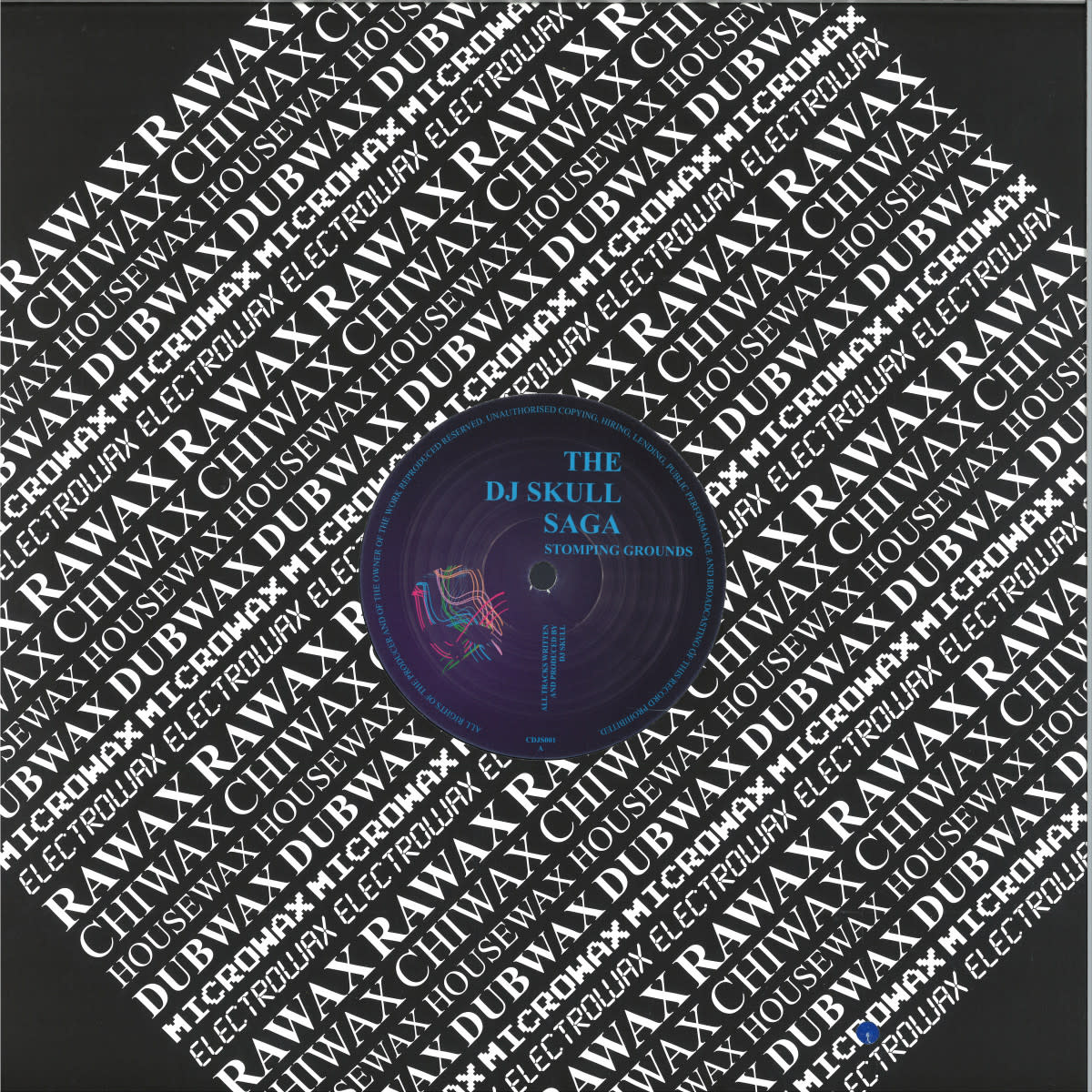 DJ Skull – Stomping Grounds 12" (2016 Reissue, Chiwax)