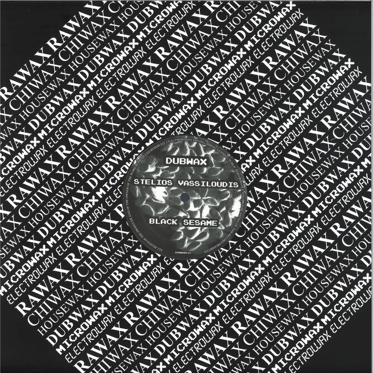 Stelios Vassiloudis – Black Sesame 12" (2025, Dubwax)