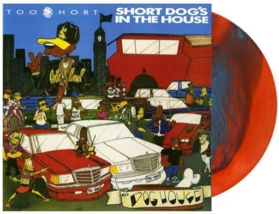 Too$hort – Short Dog's In The House LP (2025 Reissue, Blue & Ruby Color Vinyl, Get On Down)