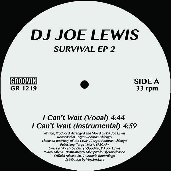 DJ Joe Lewis – Survival EP 2 12” (2017)