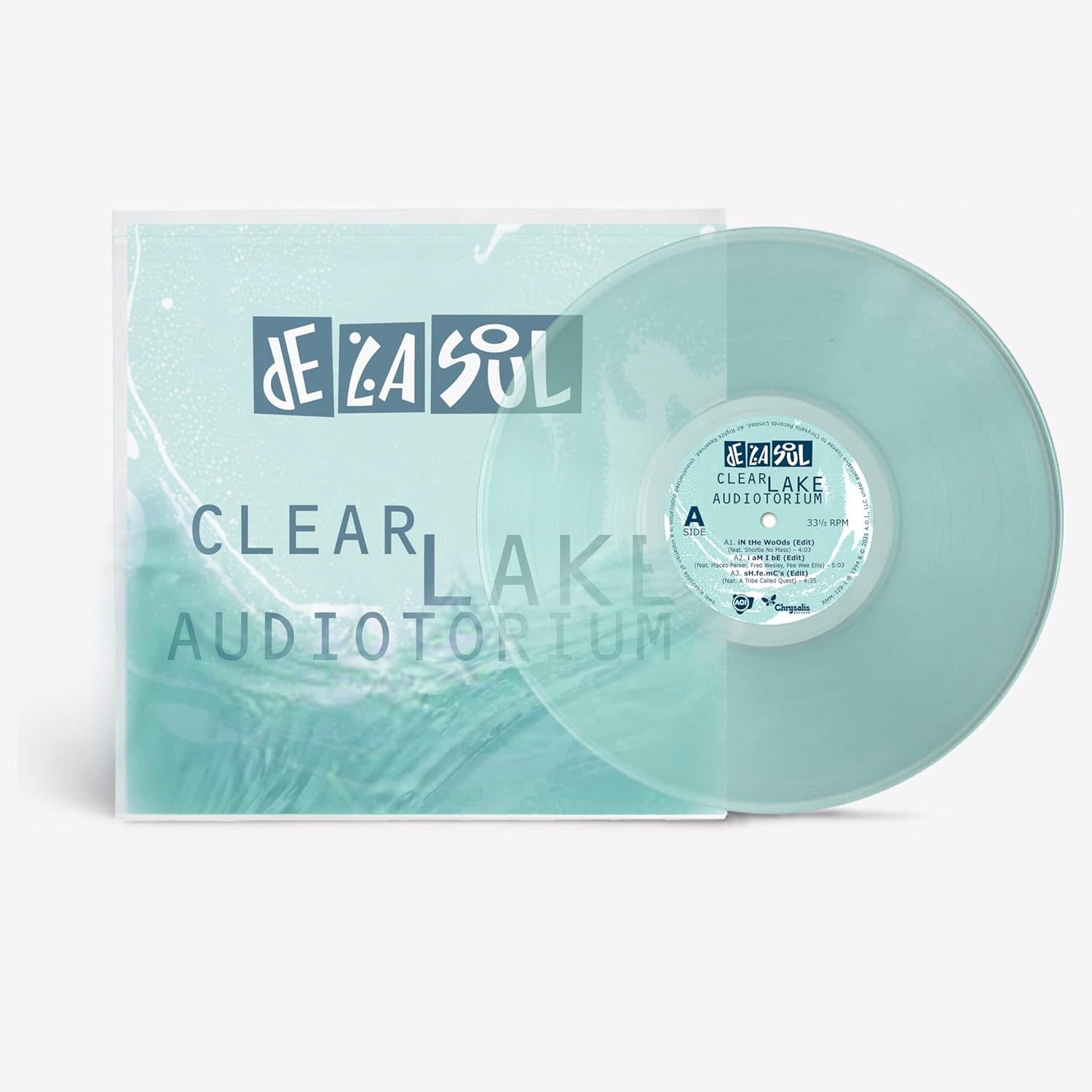 De La Soul - Clear Lake Audiotorium LP (2025 Reissue, Sea Green Vinyl, AOI)