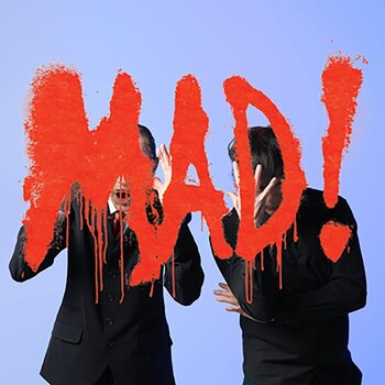 Sparks – Mad! LP (2025, Blue Vinyl, Transgressive Records), Lenticular Cover