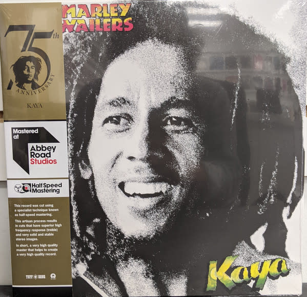 Bob Marley & The Wailers - Kaya LP (2020 Reissue), Half Speed Remastered,180g