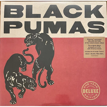 Black Pumas - S/T 2LP (2021), Colour Vinyl, Deluxe Anniversary Edition