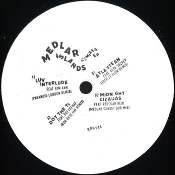 Medlar – Islands Remixes EP 12" (2025, Delusions Of Grandeur)